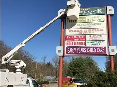 Sign Installation